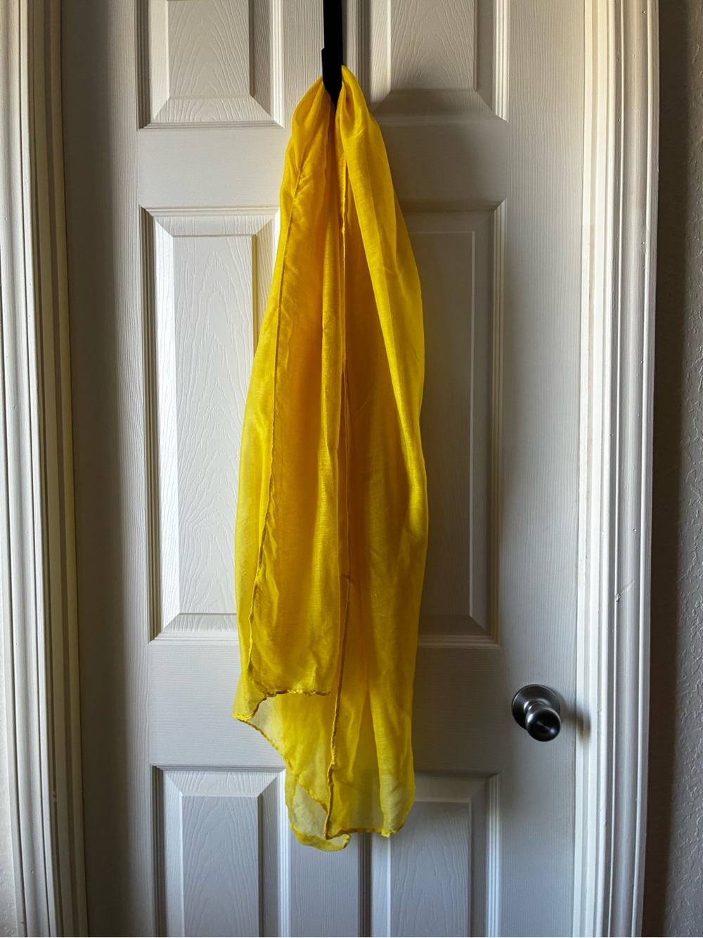 Yellow Lightweight Sheer Scarf - Brand